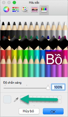 Hướng dẫn sử dụng hộp thoại More Colors để lấy mã màu RGB trong PowerPoint
