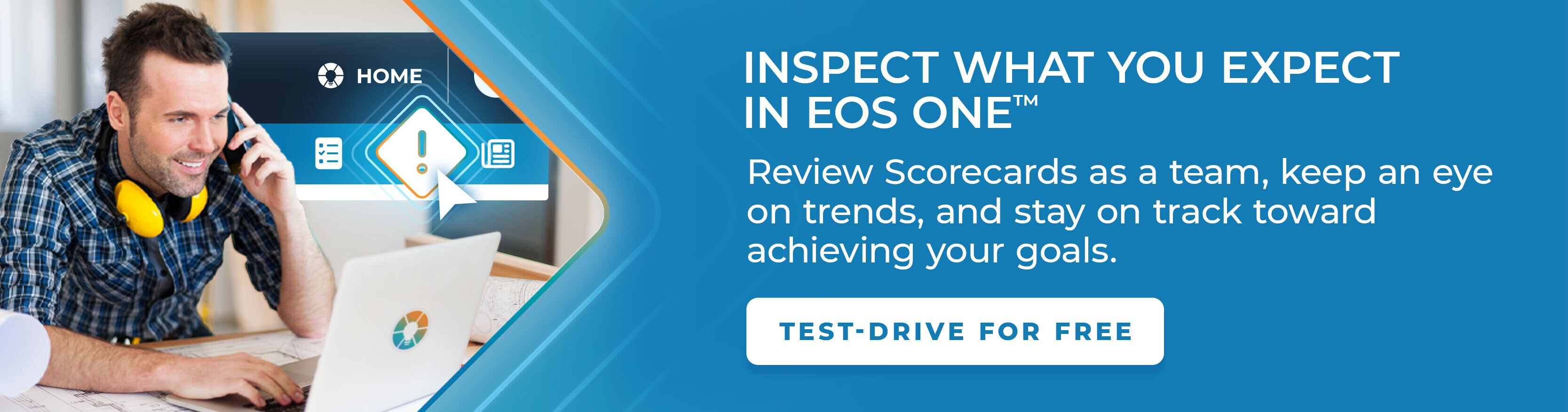EOS One giúp bạn theo dõi các số liệu đo lường hàng tuần ở cùng một nơi.
