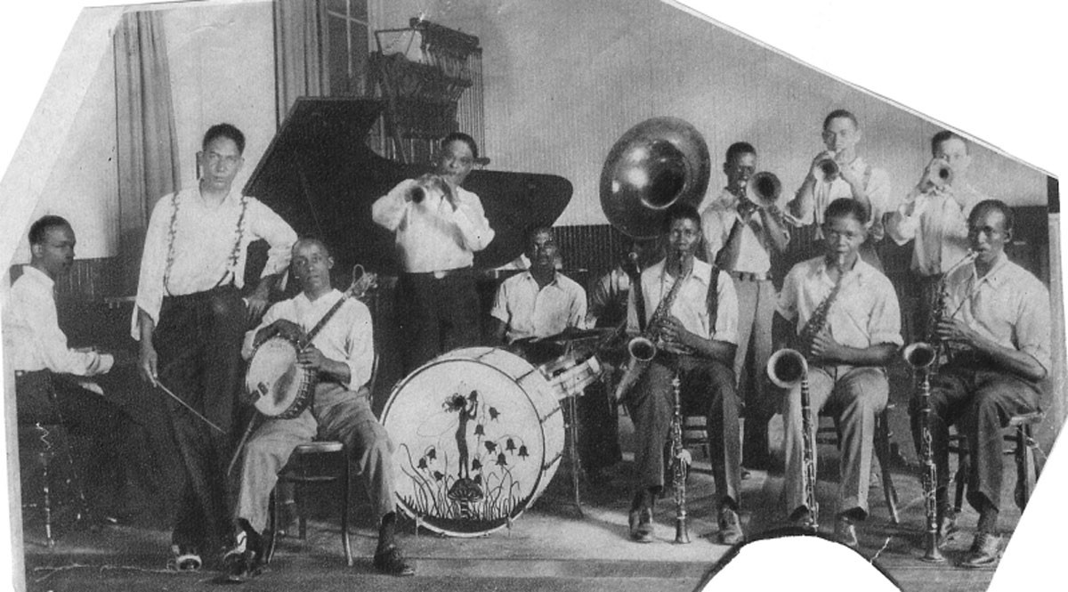 Ban nhạc Jazz từ New Orleans năm 1907