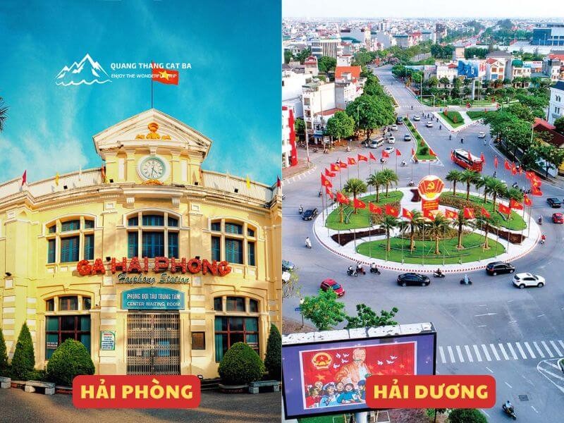 Quãng đường di chuyển từ Hải Dương đến Hải Phòng