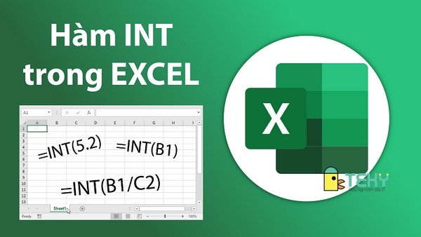 Công Thức INT trong Excel