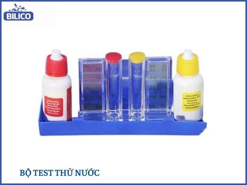 Sử dụng bộ test thử nước