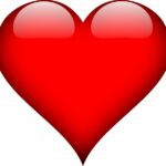 Hình ảnh hoa và trái tim, biểu tượng của ngày Valentine