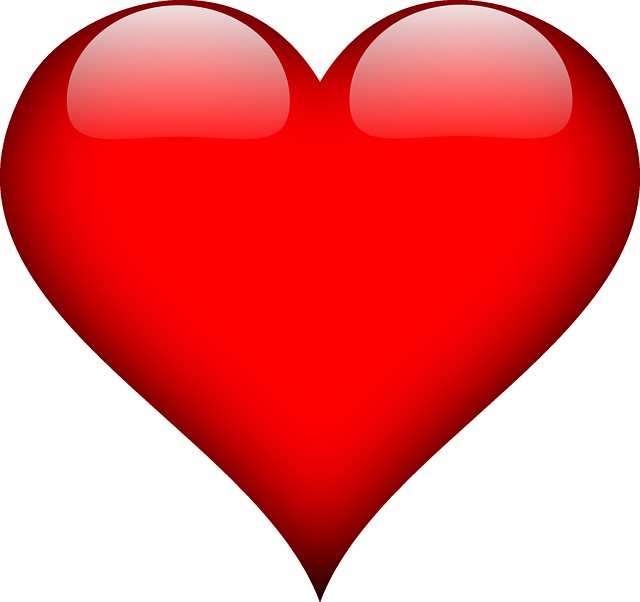 Hình ảnh hoa và trái tim, biểu tượng của ngày Valentine
