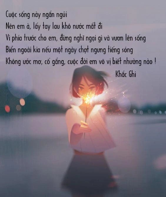 Thơ về kiếp người ngắn ngủi