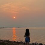 Hồ Dầu Tiếng nhìn từ trên cao, một trong những hồ nhân tạo lớn nhất Việt Nam với làn nước xanh biếc