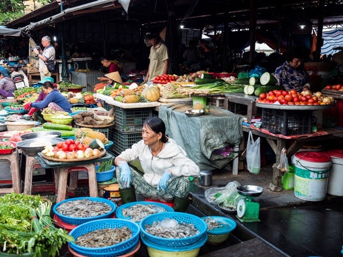 Central Market Produce Hoi An