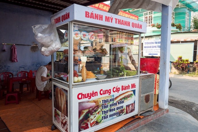 Hoi An Street Food Local Banh Mi
