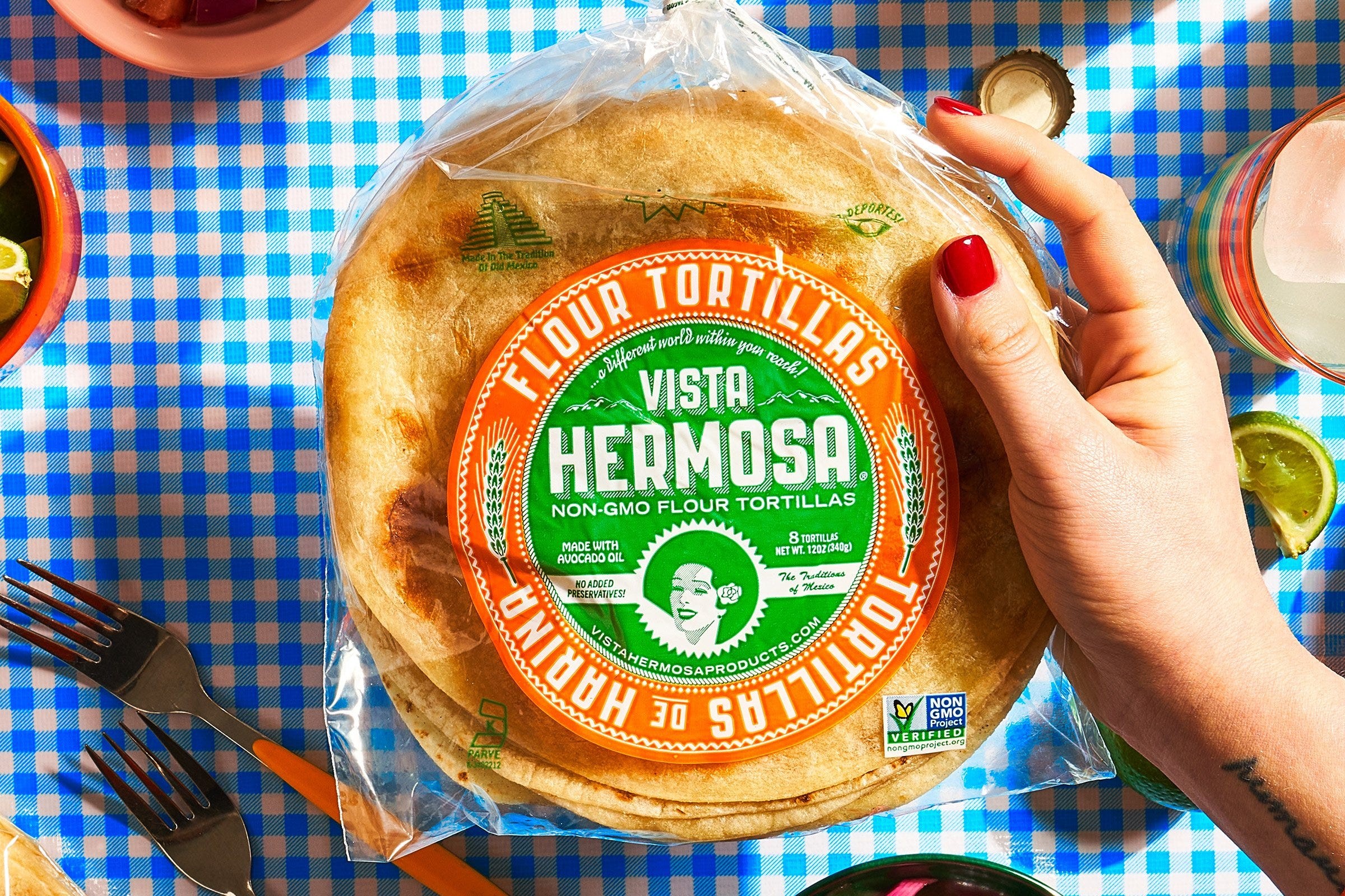 Vista Hermosa flour tortillas