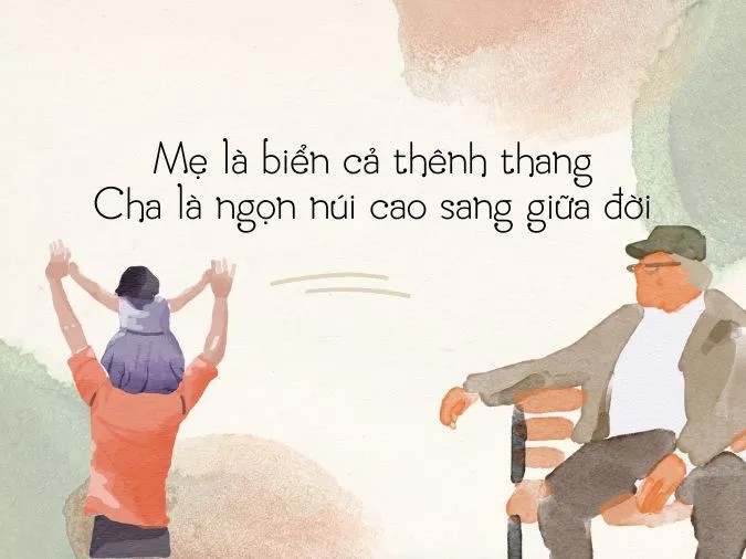 Hình ảnh một người mẹ đang chăm sóc con ốm, thể hiện sự hy sinh thầm lặng của người mẹ.
