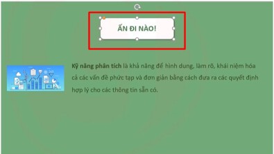 Slide có nút bấm để tạo hiệu ứng tương tác