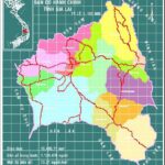 bản đồ hành chính tỉnh gia lai