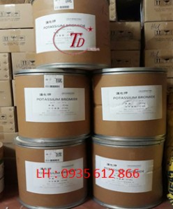 Tinh thể KBr màu trắng
