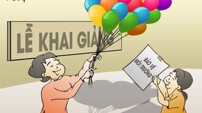 Không thả bóng bay để bảo vệ môi trường sống