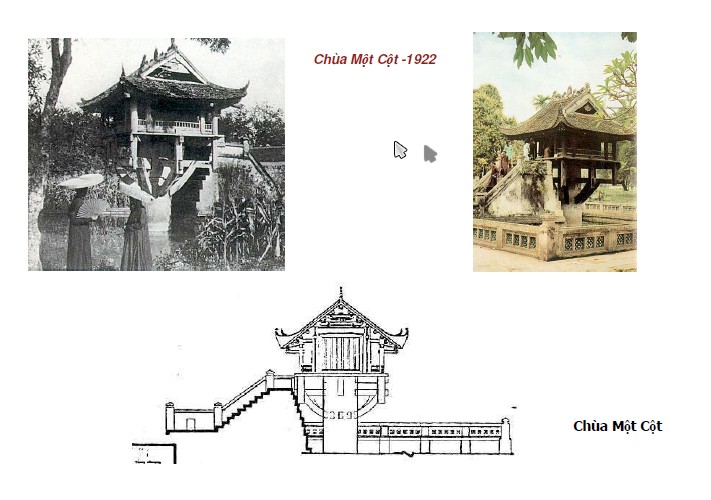 Chùa Một Cột với kiến trúc độc đáo, biểu tượng của Hà Nội, thể hiện sự sáng tạo của nghệ thuật thời Lý.
