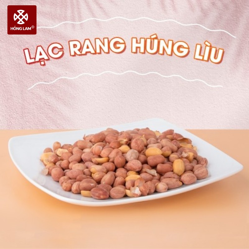 Lạc rang húng lìu Hồng Lam đặc sản Hà Nội, món ăn vặt dân dã, hương vị thơm ngon khó cưỡng, món quà ý nghĩa cho mọi lứa tuổi