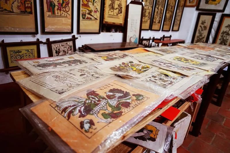 Làng tranh Đông Hồ với dòng tranh khắc gỗ dân gian độc đáo