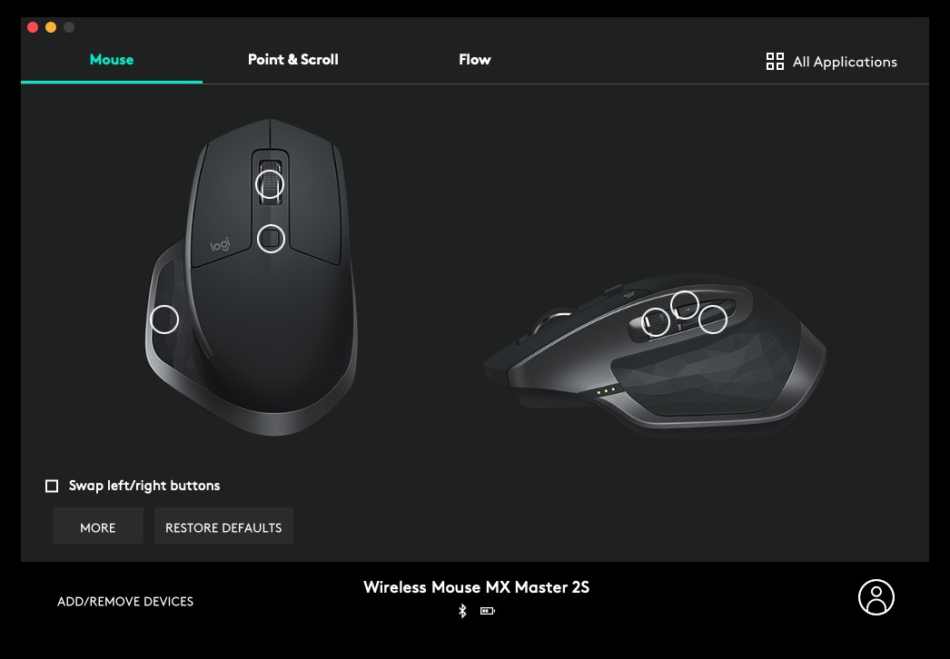 Ứng dụng Logitech