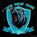 Mẫu logo lớp 6C "We Are One"