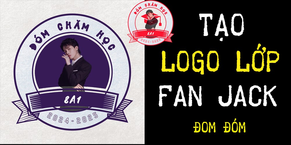 Logo lớp dành cho fan Jack, thể hiện sự cá tính và độc đáo