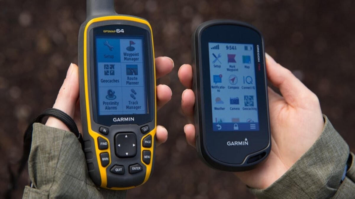 sử dụng máy định vị GPS cầm tay để xác định phương hướng trên bản đồ