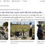 Sụt lún đất do khai thác nước ngầm quá mức