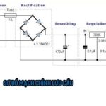 Sơ đồ cầu diode với bốn diode mắc theo hình cầu
