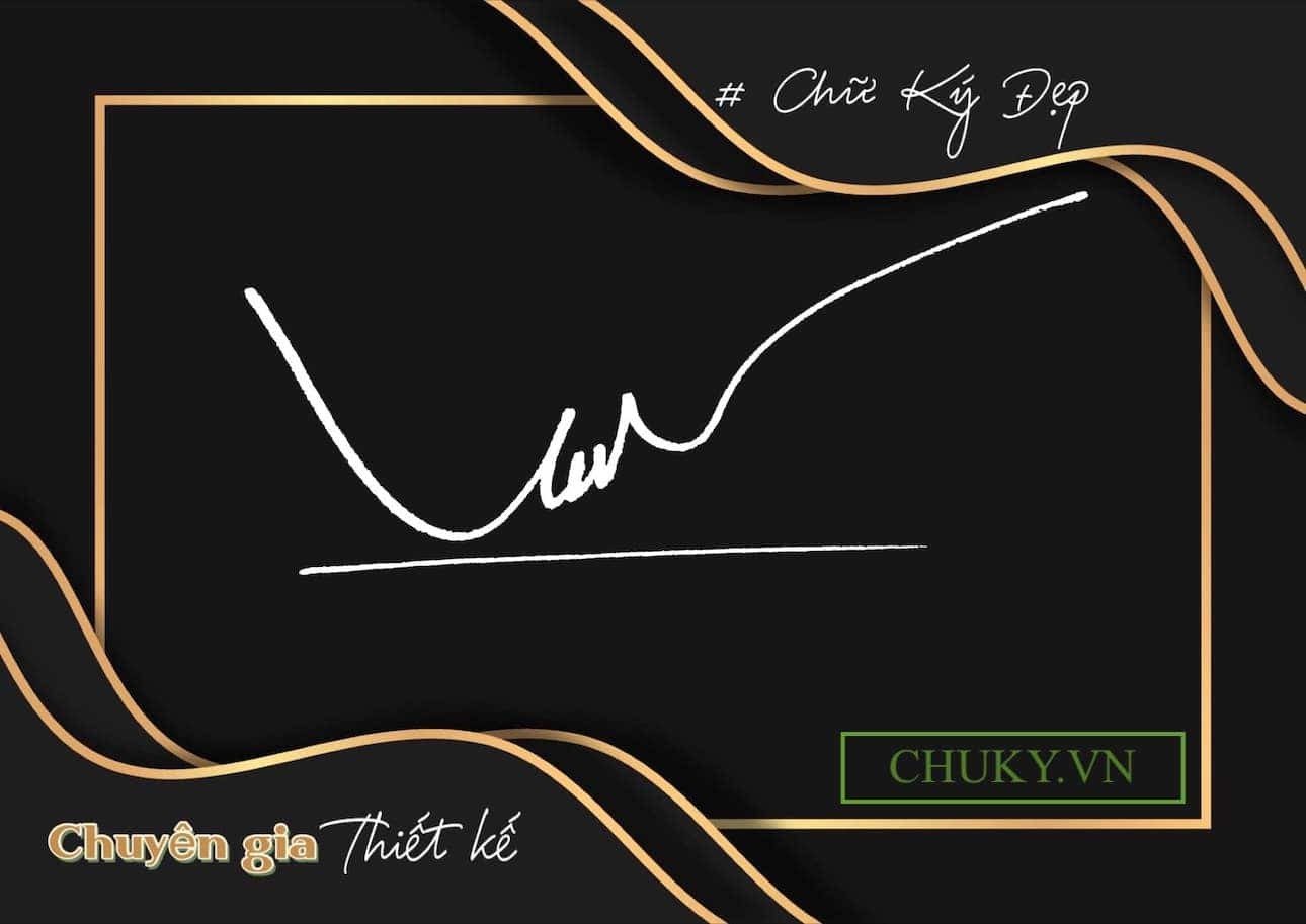Chữ ký tên Loan đơn giản nhưng vẫn thể hiện được sự thanh lịch