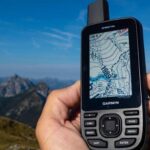 Máy định vị GPS cầm tay Garmin GPSMAP 65s giúp xác định tọa độ địa lý chính xác