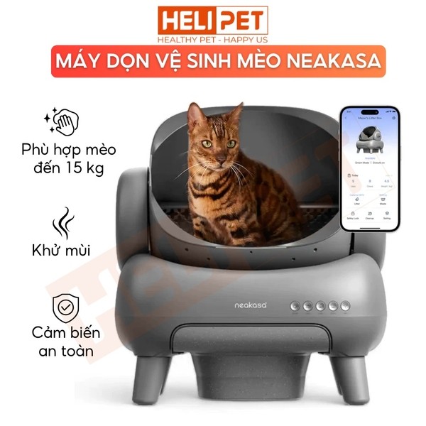 Máy Dọn Vệ Sinh Mèo Neakasa M1