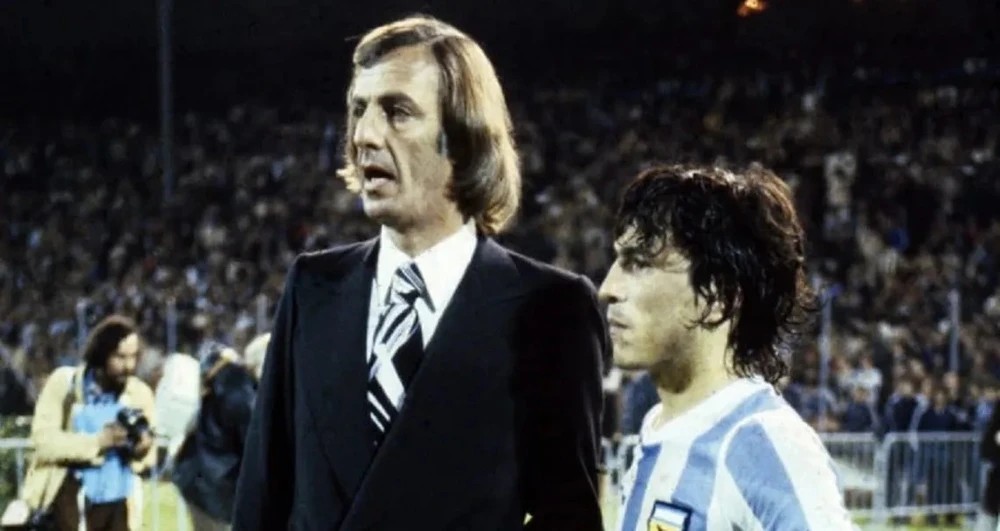 Hình ảnh Cesar Luis Menotti và Daniel Passarella