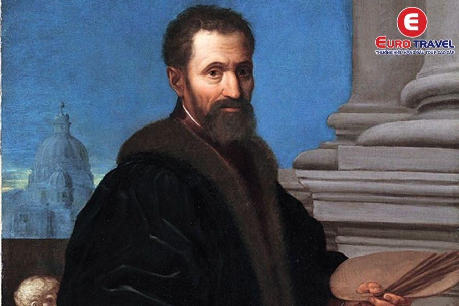 Chân dung Michelangelo - Nhà điêu khắc, họa sĩ thiên tài người Ý