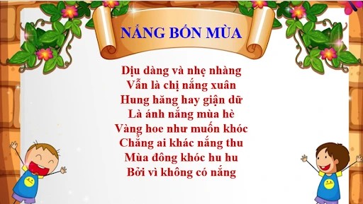 Bài thơ về thiên nhiên