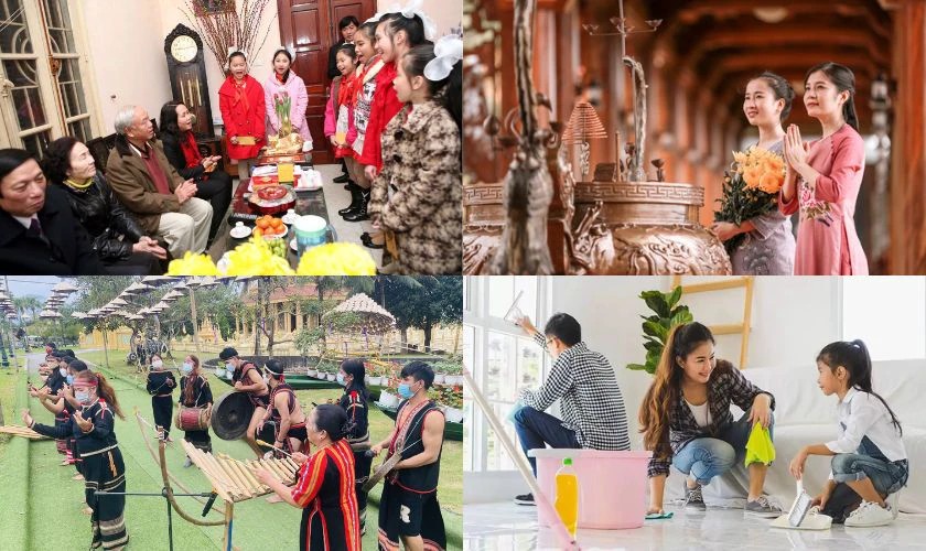 Đi lễ chùa cầu may mắn đầu năm mới