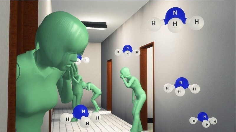 Nhận biết muối amoni phản ứng với dung dịch kiềm