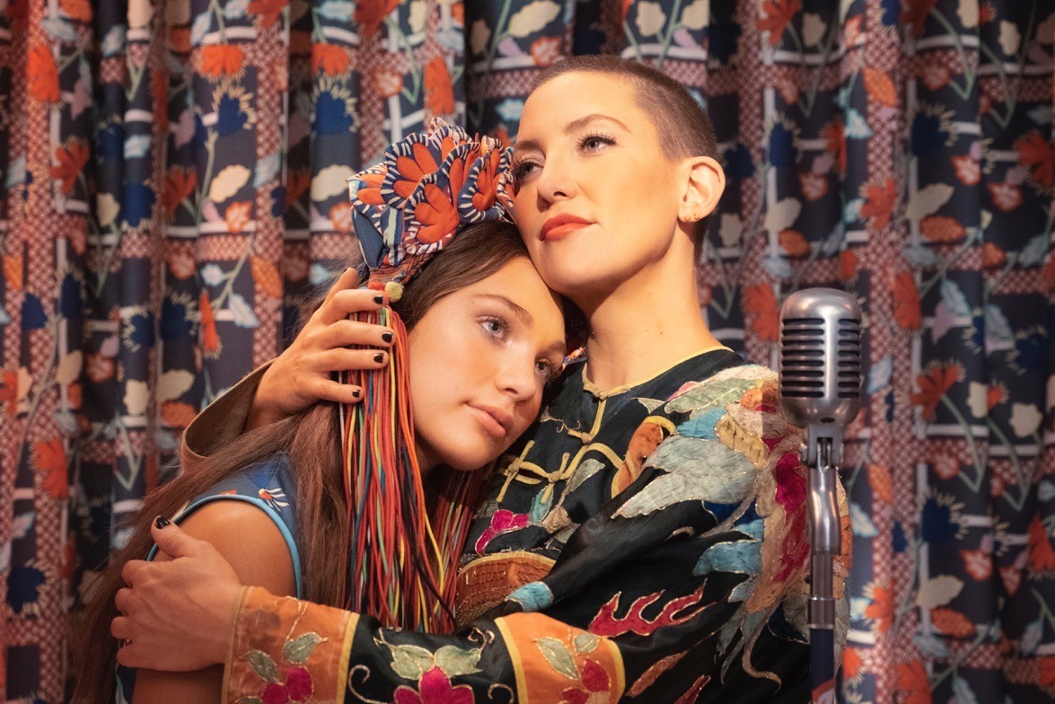 Maddie Ziegler và Kate Hudson trong phim Music