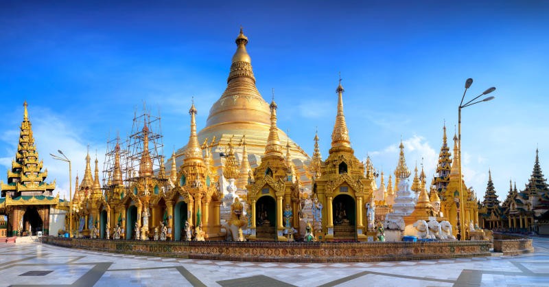 Chùa Vàng Shwedagon - Biểu tượng của Mi An Ma