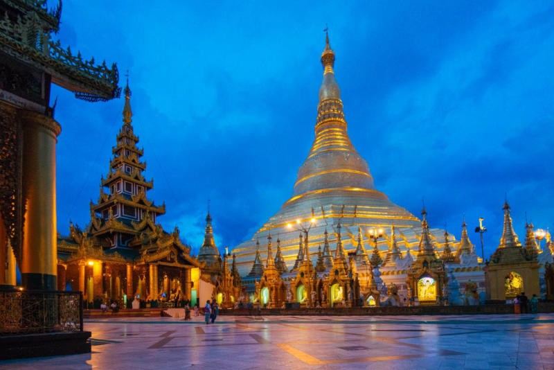 Vẻ đẹp chùa Vàng Mi An Ma