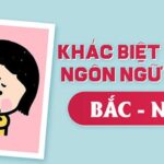 Bảng so sánh sự khác biệt từ vựng giữa các vùng miền