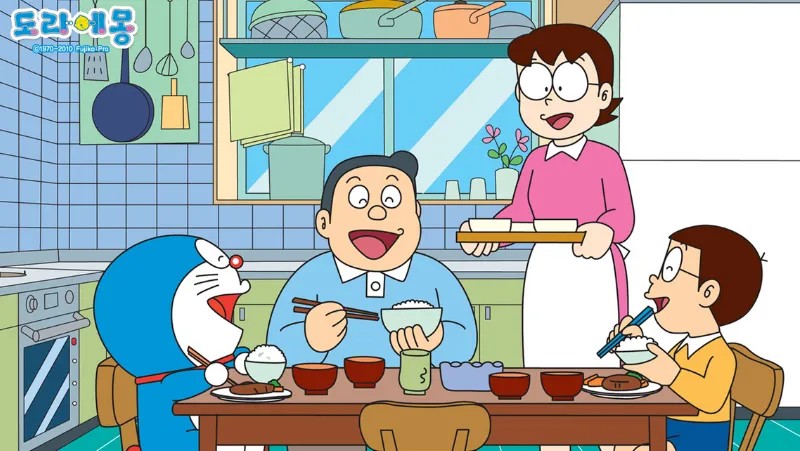 Mẹ của Nobita, người luôn lo lắng cho gia đình và việc học hành của con trai