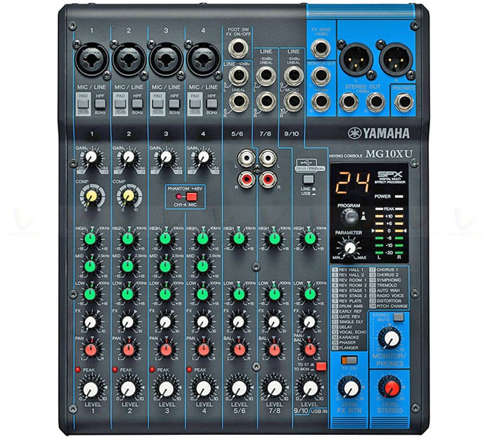 Cách sử dụng nút Comp trên mixer như thế nào?
