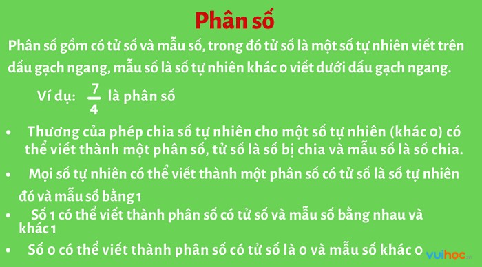 Hình ảnh minh họa khái niệm phân số 1