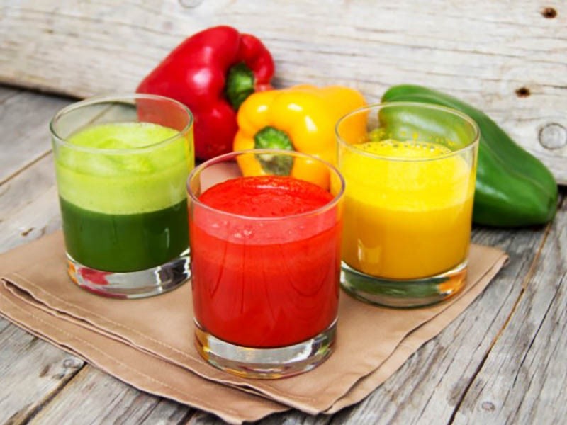 Ớt chuông giàu vitamin C, A, E và các khoáng chất quan trọng.
