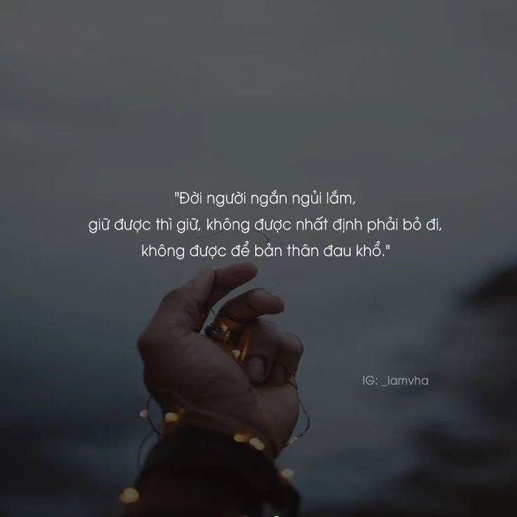 Stt hay về đời người ngắn ngủi