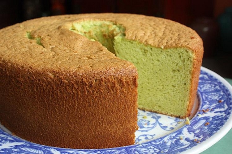 Bánh chiffon lá dứa