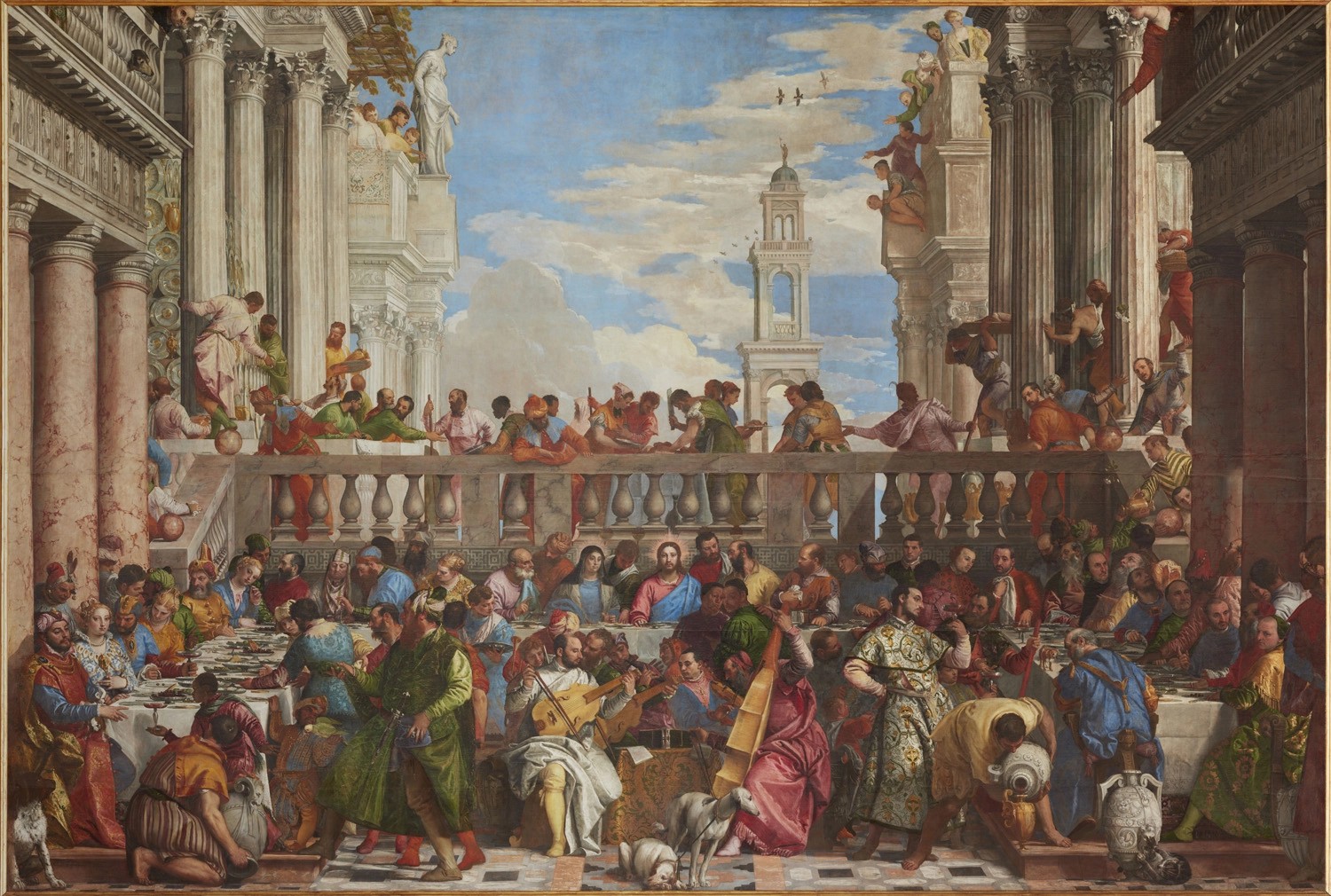 Veronese (Paolo Caliari), The Wedding Feast at Cana Room 711 (Salle des États), Denon wing, Level 1