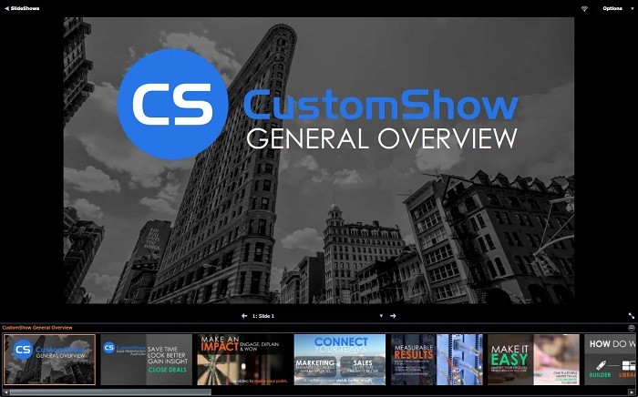 CustomShow giúp các doanh nghiệp quản lý nội dung và tạo ra các bài thuyết trình bán hàng hiệu quả
