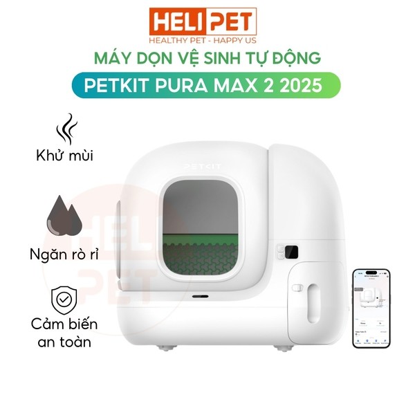 Máy Dọn Vệ Sinh Mèo Petkit Pura Max 2 2025