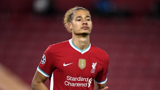 Rhys Williams trong màu áo Liverpool