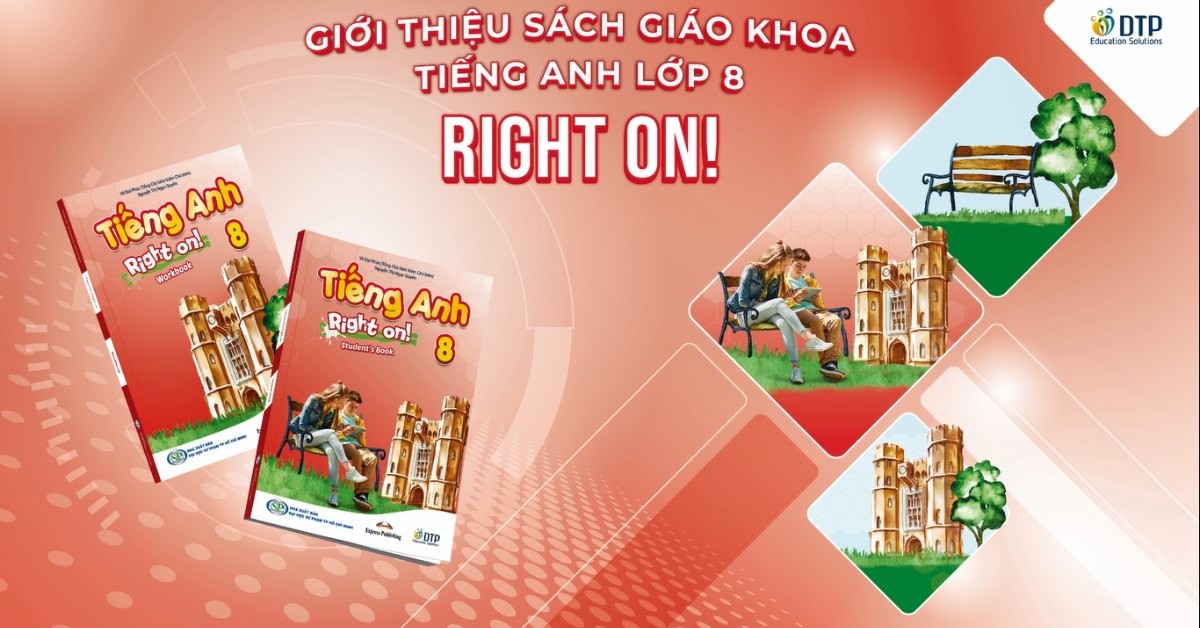 Sách giáo trình tiếng Anh Right On lớp 8